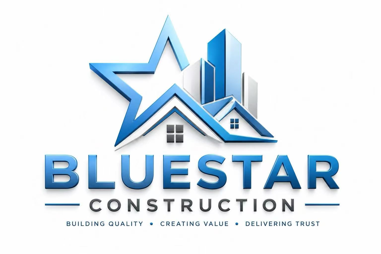 Bluestar Construction logo
