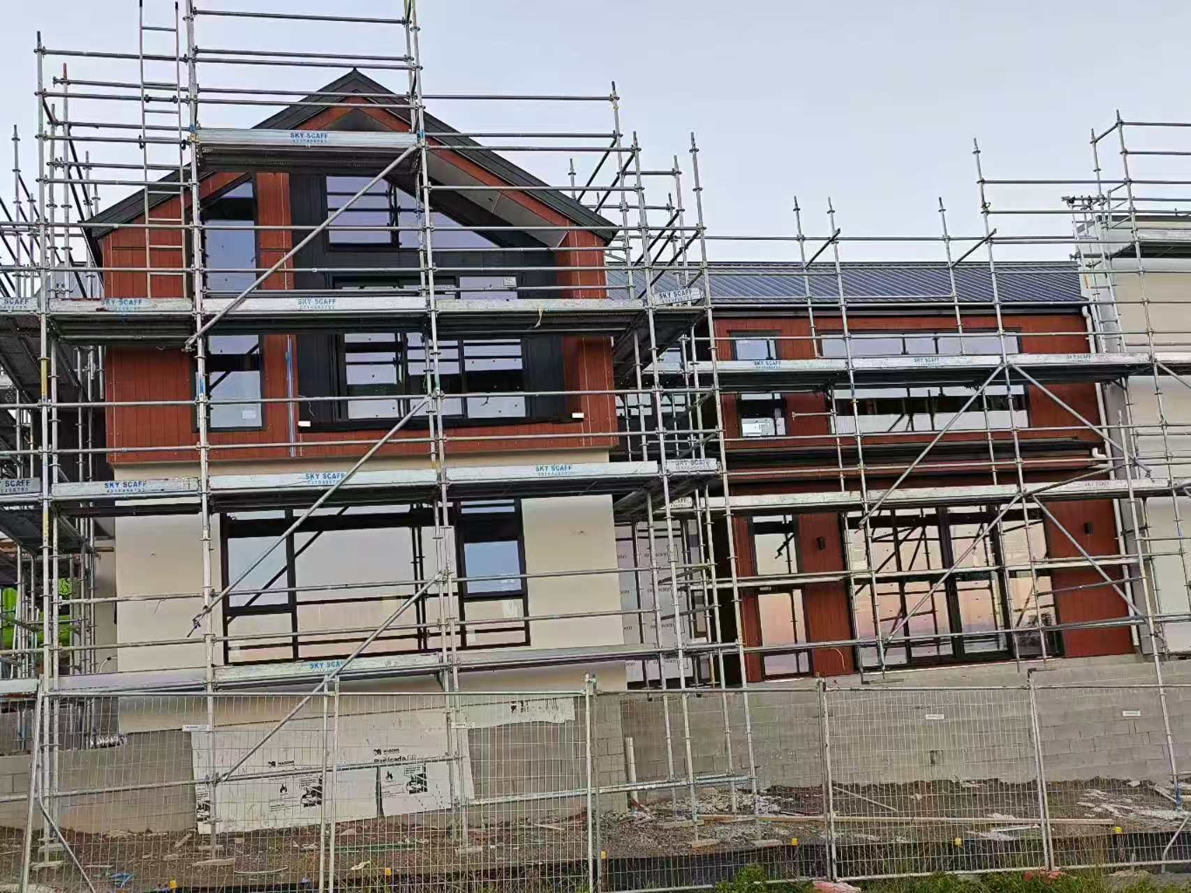 Timber facade project